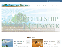 Tablet Screenshot of discipleshipnetwork.com